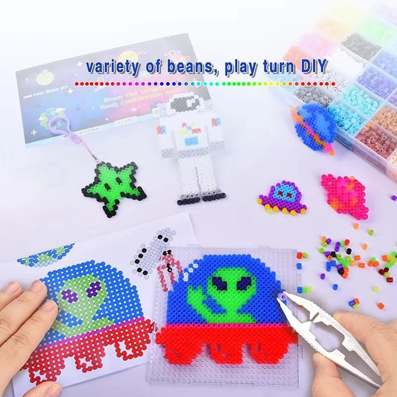 Space‑Themed Fuse Beads high quality