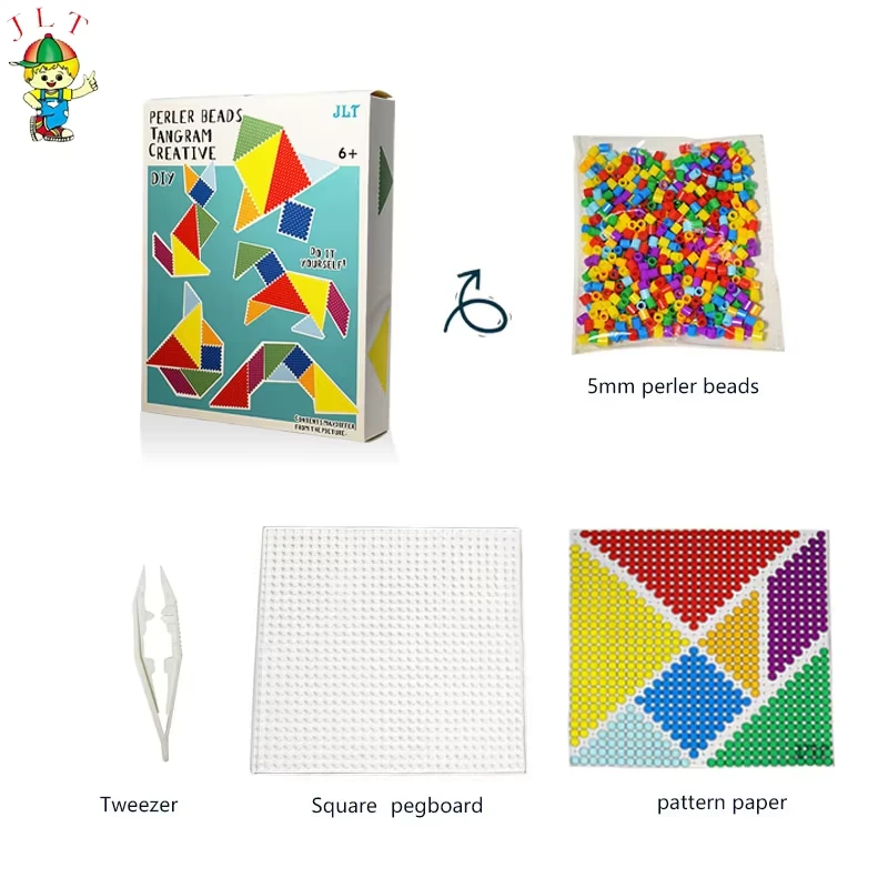 Tangram Fuse Beads Set best